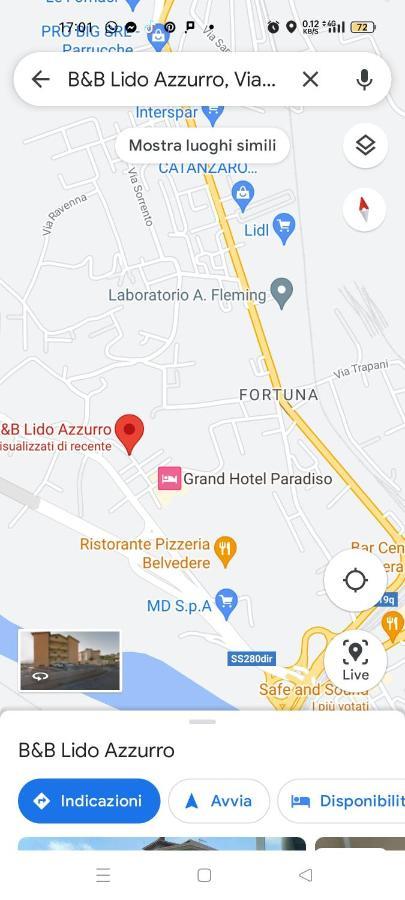 B&B Lido Azzurro Catanzaro Zewnętrze zdjęcie